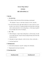 Giáo án Tiếng Việt 4 tuần 21 bài: Tập đọc  Bè xuôi sông La