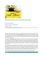 Săn học bổng đích đến của tôi phải là nước mỹ