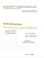 Sự thay đổi cảnh quan làng đá non nước   thành phố đà nẵng (tt) 