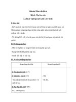 Giáo án Tiếng Việt 4 tuần 22 bài: Tập làm văn  Luyện tập quan sát cây cối