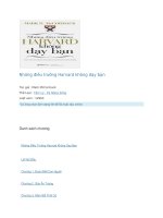 Những điều trường harvard không dạy bạn