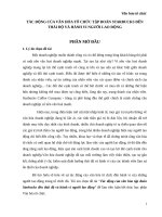 Tác động của văn hóa tập đoàn Starbucks đến thái độ và hành vi người lao động.