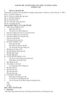 CĐ chuyển hóa VC NL ở đv 