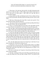 BAI TAP TINH HUONG LOP ÔN TẬP HN