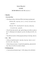 Giáo án Tiếng Việt 4 tuần 2 bài: Tập đọc  Dế Mèn bênh vực kẻ yếu (TT)