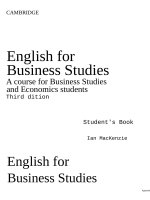 Student s book full bản word