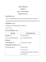 Giáo án Tiếng Việt 4 tuần 22 bài: Chính tả Nghe  viết Sầu riêng. Phân biệt l, n; ut, uc