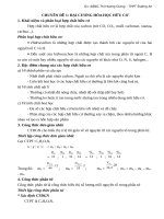 Chuyên đề 1_Đại cương hóa học hữu cơ lớp 11