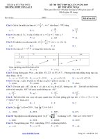 mathvn com đề thi thử toán 2019 lần 3 trường THPT yên lạc 2 – VP 