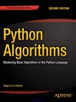 Python algorithms, 2nd edition 