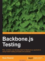 Backbone js testing 