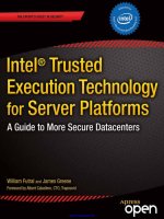 Intel trusted execution technology for server platforms 
