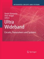 Springer ultra wideband circuits transceivers and systems apr 2008 ISBN 0387372385 pdf 