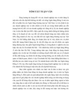 Tóm tắt luận văn thạc sĩ ngân hàng đẩy mạnh tăng trưởng tín dụng doanh nghiệp vừa và nhỏ tại ngân hàng thương mại cổ phần đông á chi nhánh hà nội 