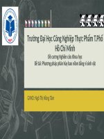 ĐỀ TÀI TIỂU LUẬN: SỬ DỤNG VI SINH VẬT ĐỂ PHÂN HỦY BAO BÌ NYLON