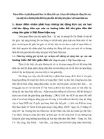 Quan điểm và giải pháp phát huy tác động tích cực và hạn chế những tác động tiêu cực của một số xu hướng biến đổi tôn giáo đến đời sống tôn giáo ở việt nam hiện nay