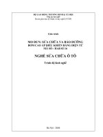 Giáo trình sửa chữa và bảo dưỡng bơm cao áp điều khiển bằng điện tử (NXB hà nội 2004)   nhiều tác giả, 48 trang 