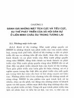 Một số vấn đề lý luận và thực tiễn về xã hội dân sự ở liên minh châu âu phần 2 