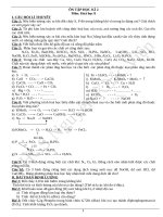 Đề Cương Ôn tập học kì 2 Hóa học 8