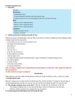 Thủ thuật để viết một bài luận tiếng anh