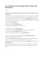 CÁC tập đoàn yêu cầu NHÂN VIÊN có điểm TOEIC BAO NHIÊU