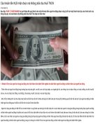 Các khoản tiền NLĐ nhận được mà không phải chịu thuế TNCN