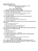 ĐÊ KHOA+SƯ ĐIA CUÔI năm 2013 2014 