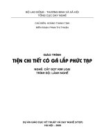 Giáo trình tiện chi tiết có gá lắp phức tạp (NXB hà nội 2008)   hoàng thanh tịnh, 68 trang 