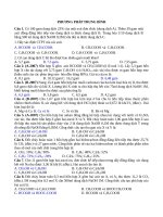 Bài tập về phương pháp giá trị trung bình có đáp án