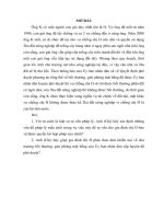 Bài tập học kỳ môn Kỹ năng tư vấn pháp luật trong lĩnh vực đất đai (9 điểm) Bài tập tình huống.