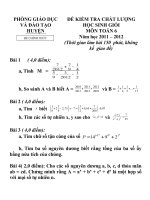 De thi HSG Toan 6 cap Huyen