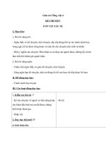 Giáo án Tiếng Việt 4 tuần 22 bài: Kể chuyện  Con vịt xấu xí