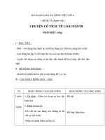 Giáo án Tiếng Việt 4 tuần 21 bài: Chính tả Nhớ  Viết Chuyện cổ tích về loài người. Phân biệt r, d, gi; dấu hỏi, dấu ngã