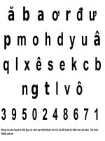 ă  b  a  ơ  r  đ  ư  p  m  o  h  d  y  u  â  q  I  x  ê  s  e  k  c  b  n g  t  l  v  ô