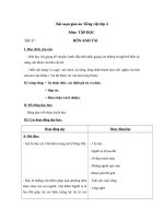 Giáo án Tiếng Việt 4 tuần 19 bài: Tập đọc  Bốn anh tài