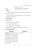 Giáo án Tiếng Việt 4 tuần 21 bài: Luyện từ và câu  Vị ngữ trong câu kể Ai thế nào?