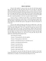 Giáo trình phân tích thực vật phần 1 