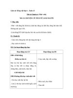 Giáo án Tiếng Việt 4 tuần 21 bài: Chính tả Nhớ  Viết Chuyện cổ tích về loài người. Phân biệt r, d, gi; dấu hỏi, dấu ngã