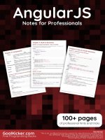 AngularJS notes for professionals 