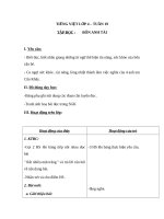 Giáo án Tiếng Việt 4 tuần 19 bài: Tập đọc  Bốn anh tài