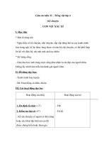 Giáo án Tiếng Việt 4 tuần 22 bài: Kể chuyện  Con vịt xấu xí