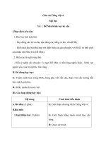 Giáo án Tiếng Việt 4 tuần 1 bài: Tập đọc  Dế Mèn bênh vực kẻ yếu