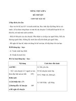 Giáo án Tiếng Việt 4 tuần 22 bài: Kể chuyện  Con vịt xấu xí