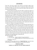 Baì tập lớn  Kinh tế học vĩ mô tăng trưởng kinh tế