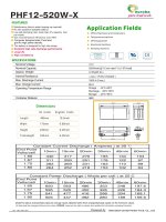 Cấu tạo và chi tiết lắp ráp bình ắc quy  PHF12 520w x