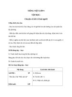 Giáo án Tiếng Việt 4 tuần 19 bài: Tập đọc  Chuyện cổ tích về loài người