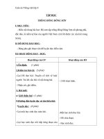 Giáo án Tiếng Việt 4 tuần 20 bài: Tập đọc  Trống Đồng Đông Sơn