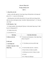 Giáo án Tiếng Việt 4 tuần 35 bài: Ôn tập cuối học kỳ 2