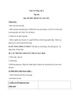 Giáo án Tiếng Việt 4 tuần 1 bài: Tập đọc  Dế Mèn bênh vực kẻ yếu