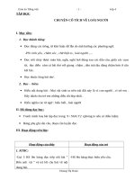 Giáo án Tiếng Việt 4 tuần 19 bài: Tập đọc  Chuyện cổ tích về loài người